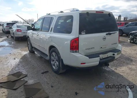 2014 Nissan Armada Platinum from USA, damaged, VIN 5N1AA0NE0EN605857